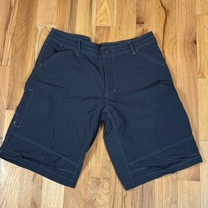Kuhl men’s shorts size 36 black gray summer
